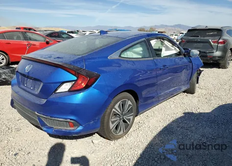 2017 Honda Civic Ex из США, поврежденный, VIN 2HGFC3B34HH357166